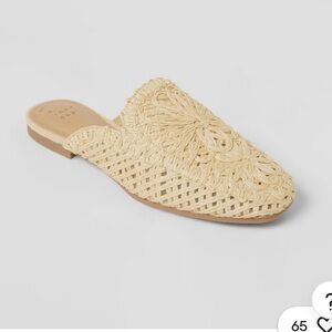 Womens ‘Greta’ A New Day Woven Mules - 8